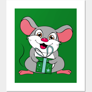 Merry ChristMOUSE! Posters and Art